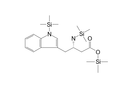 D-beta-Homotryptophan-, 3tms