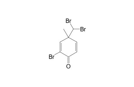 2-BROMO-4-DIBROMOMETHYL-4-METHYL-2,5-CYCLOHEXADIEN-1-ONE