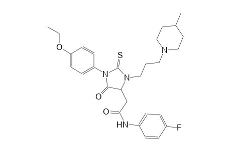 4-imidazolidineacetamide, 1-(4-ethoxyphenyl)-N-(4-fluorophenyl)-3-[3-(4-methyl-1-piperidinyl)propyl]-5-oxo-2-thioxo-