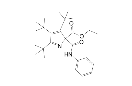 3,4,5-Tri-tert-butyl-2-phenylcarbamoyl-2H-pyrrole-2-carboxylic acid ethyl ester