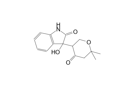 3-(6,6-dimethyl-4-oxotetrahydro-2H-pyran-3-yl)-3-hydroxy-1,3-dihydro-2H-indol-2-one