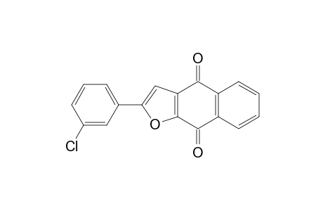Naphtho[2,3-b]furan-4,9-dione, 2-(3-chlorophenyl)-