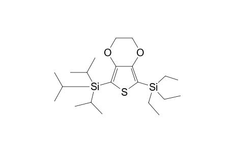 2-Tri-iso-propylsilyl-5-triethylsilyl-3,4-ethylenedioxythiophene