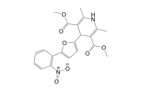 3,5-pyridinedicarboxylic acid, 1,4-dihydro-2,6-dimethyl-4-[5-(2-nitrophenyl)-2-furanyl]-, dimethyl ester