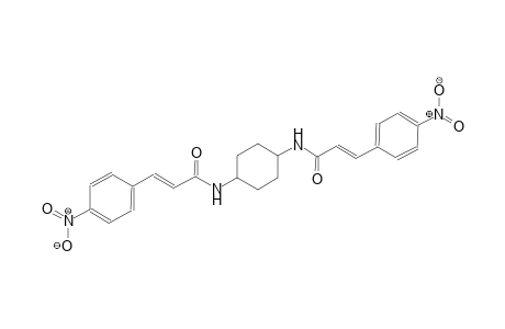 (2E)-3-(4-nitrophenyl)-N-(4-{[(2E)-3-(4-nitrophenyl)-2-propenoyl]amino}cyclohexyl)-2-propenamide
