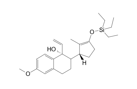 (1R)-6-Methoxy-2-{(1R)-2-methyl-3-[(triethylsilyl)oxy]-2-cyclopenten-1-yl}-1-vinyl-1,2,3,4-dihydro-1-naphthalenol