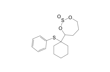2-[(1'-Phenylsulfanyl)cyclohexyl]butane-1,4-sulfite