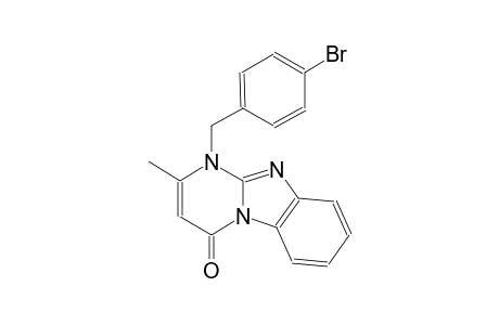 pyrimido[1,2-a]benzimidazol-4(1H)-one, 1-[(4-bromophenyl)methyl]-2-methyl-