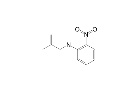 N-(2-METHYLPROP-2-ENYL)-2-NITROBENZENAMINE