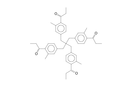 1-(4-[2,2-Bis(3-methyl-4-propionylbenzyl)-3-(3-methyl-4-propionylphenyl)propyl]-2-methylphenyl)-1-propanone