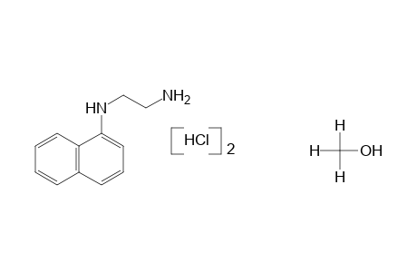 N-1-Naphthylethylenediamine, dihydrochloride, monomethanolate