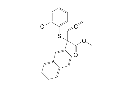 Methyl 2-naphthyl-2-(2-Chloro-phenylsulfanyl)-3,4-pentadienoate