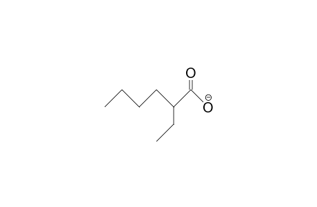 2-Ethyl-hexanoic acid, anion