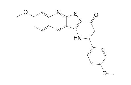 8-Methoxy-2-(4-methoxyphenyl)-1,2,3,4-tetrahydropyrido[2',3':4,5]thieno[2,3-b]quinolin-4-one
