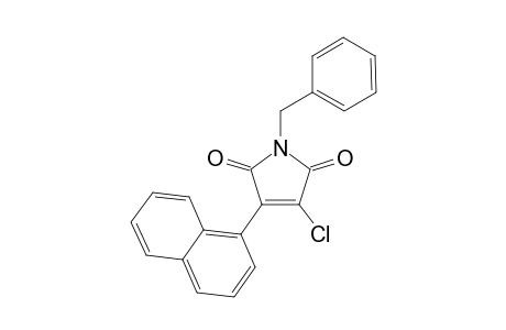 1-Benzyl-3-chloro-4-(naphthalen-1-yl)-1H-pyrrole-2,5-dione