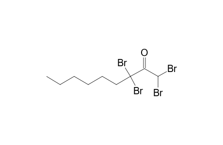 1,1,3,3-Tetrabromo-2-nonanone
