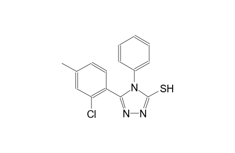 3-(2-Chloranyl-4-methyl-phenyl)-4-phenyl-1H-1,2,4-triazole-5-thione