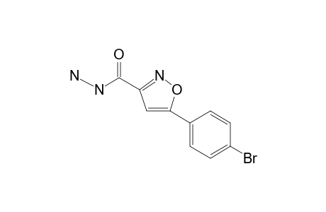 5-(4-Bromophenyl)isoxazole-3-carbohydrazide