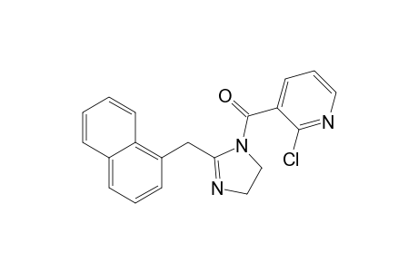(2-chloranylpyridin-3-yl)-[2-(naphthalen-1-ylmethyl)-4,5-dihydroimidazol-1-yl]methanone