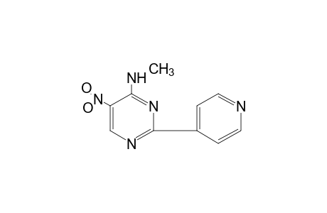 4-(METHYLAMINO)-5-NITRO-2-(4-PYRIDYL)PYRIMIDINE