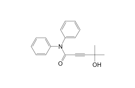 4-Hydroxy-4-methyl-N,N-diphenyl-2-pentynamide