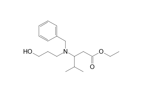 Ethyl 3-[N-Benzyl-N-(3-hydroxypropyl)amino]-4-methylpentanoate
