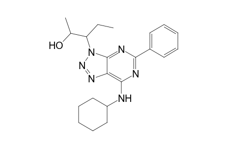 6-Cyclohexylamino-9-(2-hydroxy-3-pentyl)-2-phenyl-8-azapurine