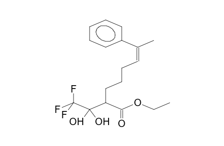 ETHYL 2-(5-PHENYLHEX-4-ENYL)TRIFLUOROACETYLACETATE, HYDRATE