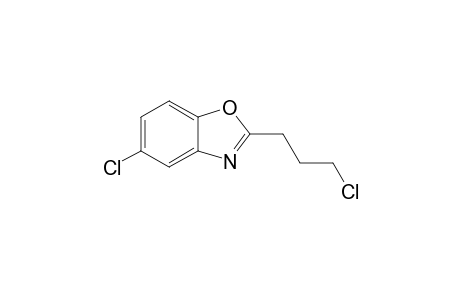 5-Chloranyl-2-(3-chloranylpropyl)-1,3-benzoxazole