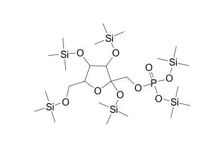 .beta.-D-Fructofuranose, 2,3,4,6-tetrakis-O-(trimethylsilyl)-, bis(trimethylsilyl) phosphate