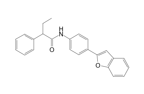 N-[4-(1-benzofuran-2-yl)phenyl]-2-phenylbutanamide