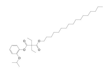 Diethylmalonic acid, heptadecyl 2-isopropoxyphenyl ester