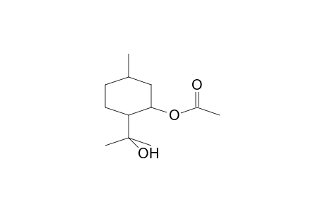[2-(1-hydroxy-1-methyl-ethyl)-5-methyl-cyclohexyl] acetate