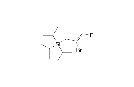 Z/E-1-FLUORO-2-BROMO-3-TRIISOPROPYLSILYL-1,3-BUTADIENE