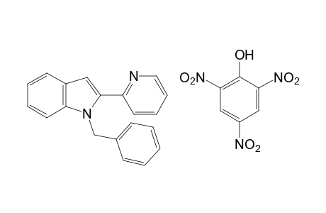 1-benzyl-2-(2-pyridyl)indole monopicrate