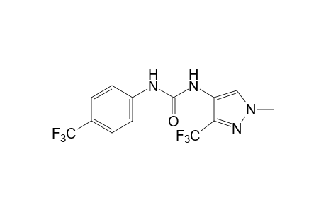 1-[1-METHYL-3-(TRIFLUOROMETHYL)PYRAZOL-4-YL]-3-(alpha,alpha,alpha-TRIFLUORO-p-TOLYL)UREA