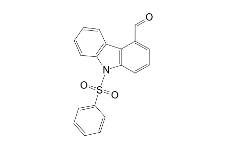 9-(benzenesulfonyl)-4-carbazolecarboxaldehyde