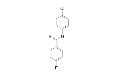 N-(4-chlorophenyl)-4-fluoro-thiobenzamide