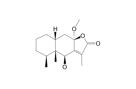 EREMOPHIL-7(11)-EN-12,8-B-OLIDE,6-B-HYDROXY-8-A-METHOXY