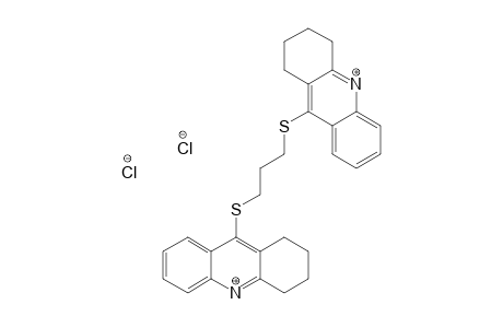 ALPHA,OMEGA-BIS-(9-THIO-1,2,3,4-TETRAHYDROACRIDINIUM-9-YL-CHLORIDE)-PROPANE