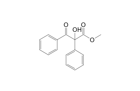 2-hydroxy-3-keto-2,3-diphenyl-propionic acid methyl ester