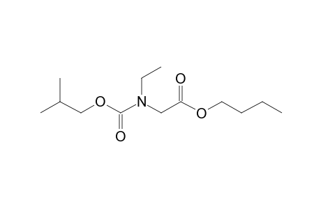 Glycine, N-ethyl-N-isobutoxycarbonyl-, butyl ester