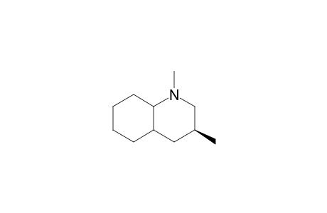 N,3b-Dimethyl-cis-decahydro-quinoline