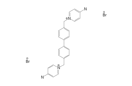1,1'-[BIPHENYL-4,4'-DIYLBIS-(METHYLENE)]-BIS-(4-AMINOPYRIDINIUM)-DIBROMIDE
