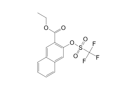 2-(Ethoxycarbonyl)naphth-3-yl trifluoromethanesulphonate