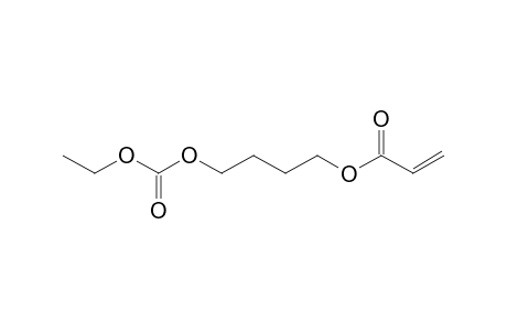2-Propenoic acid, 4-[(ethoxycarbonyl)oxy]butyl ester