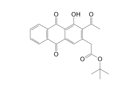 2-(3-acetyl-4-hydroxy-9,10-diketo-2-anthryl)acetic acid tert-butyl ester