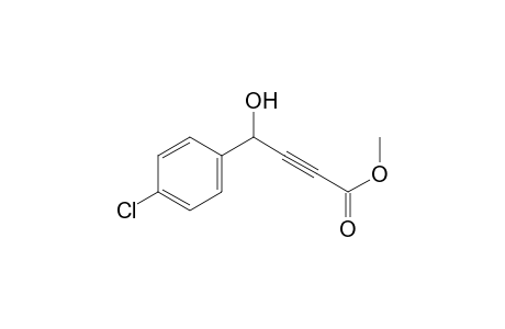 Methyl 4-(4-chlorophenyl)-4-hydroxybut-2-ynoate