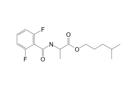 L-Alanine, N-(2,6-difluorobenzoyl)-, isohexyl ester