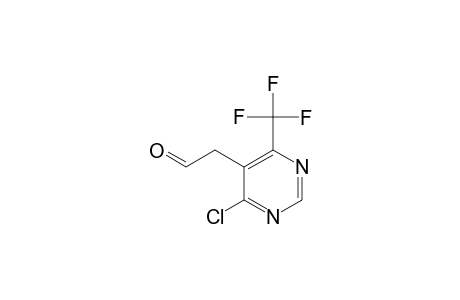 4-CHLORO-5-(2-OXO-ETHYL)-6-(TRIFLUOROMETHYL)-PYRIMIDINE